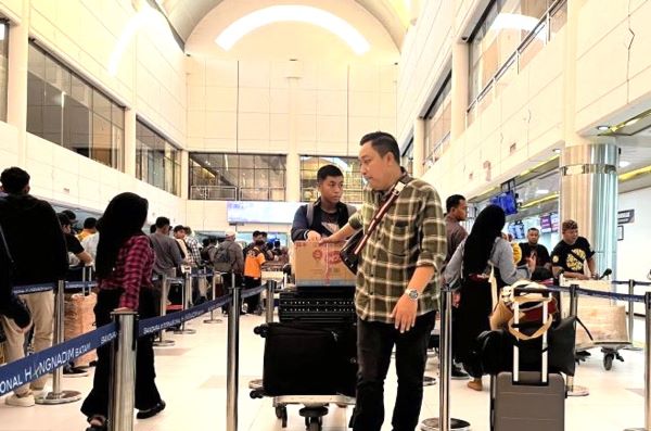 Libur Natal dan Tahun Baru 2024/2025, Arus Penumpang di Bandara Hang Nadim Batam Meningkat Tajam