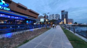 Sore di Harbour Bay Batam, Tempat Tepat untuk Melihat Sunset dan Gedung Singapura