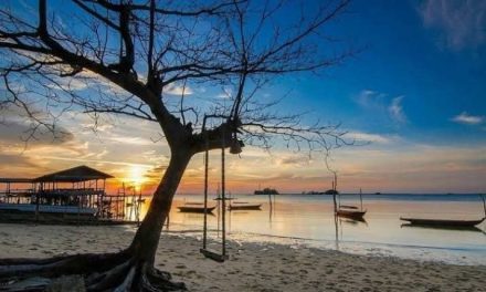 sunset batam, objek wisata batam