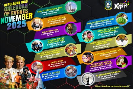 November Penuh Festival! Pemprov Kepri Siapkan 13 Event Wisata Spektakuler