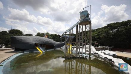 tempat wisata bangkrut, wisata terbengkalai indonesia, taman hiburan tutup, tempat wisata viral dulu kini sepi, wisata horor indonesia