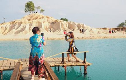 Fenomena Libur Akhir Tahun, Gurun Pasir Busung Bintan Dibanjiri Turis Malaysia dan Singapura