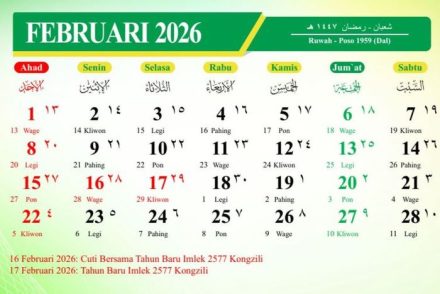 Tanggal Merah Berjejer! Ini Jadwal Libur Panjang Ramadan dan Lebaran 2026