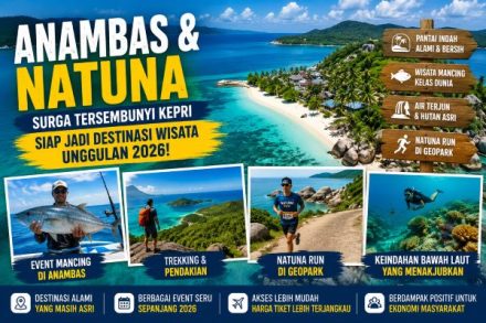 Surga Tersembunyi Kepri Bakal Mendunia! Anambas dan Natuna Disiapkan Jadi Destinasi Wisata Unggulan 2026