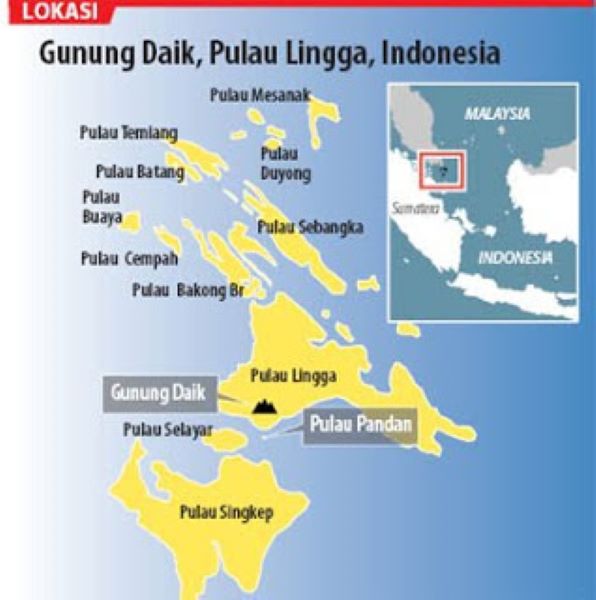 Pulau Pandan dan Gunung Daik Bercabang Tiga, Keindahan Kepulauan Riau di Balik Pantun Melayu