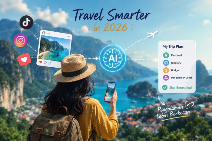 Viral di TikTok Kini Jadi Penentu Liburan! Begini Cara Wisatawan Indonesia Merencanakan Trip di 2026