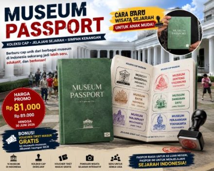 Viral! Kini Bisa Koleksi Cap Estetik dari 16 Museum di Indonesia, Cukup Punya Museum Passport Rp81 Ribu