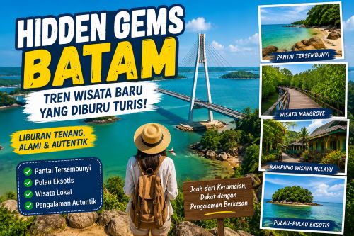 Turis Mulai Tinggalkan Kota Besar, Hidden Gems Batam Jadi Buruan Baru Wisatawan