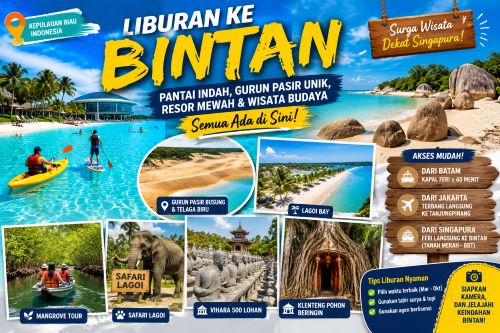 Liburan ke Bintan Makin Viral! Ini Destinasi Hits yang Wajib Dikunjungi Saat Libur Sekolah Tahun 2026