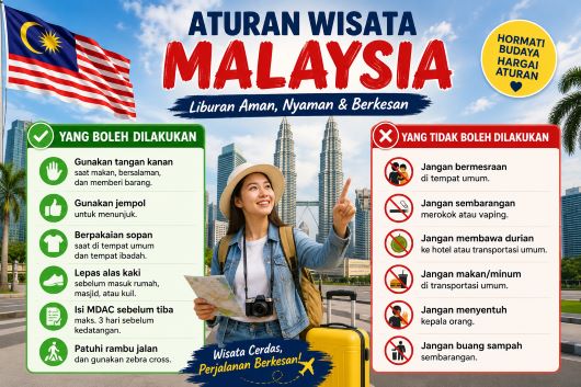 Panduan Wisata Malaysia 2026: Hal yang Boleh dan Tidak Boleh Dilakukan Turis