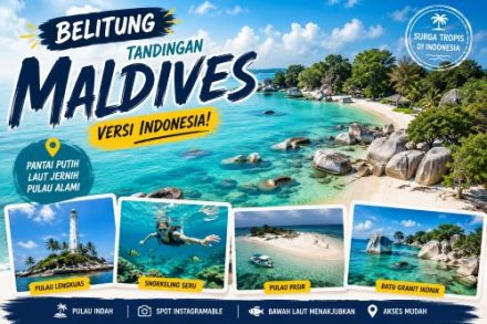 Tak Kalah dari Maldives! Belitung Dipuji Media Internasional Berkat Pantai dan Lautnya yang Memukau