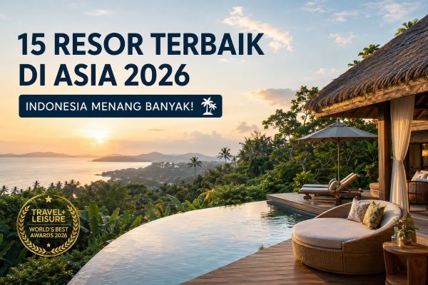 Mau Staycation Mewah? Ini 15 Resor Terbaik di Asia 2026, Indonesia Mendominasi