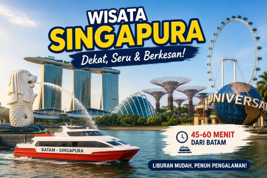 9 Tempat Wisata Singapura yang Wajib Dikunjungi 2026, Cuma 45 Menit Naik Ferry dari Batam!