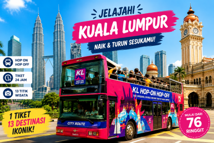 Dari Bukit Bintang hingga Istana Negara, Semua Bisa Dijelajahi Naik Bus Hop On Hop Off