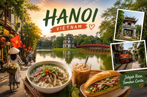 Bukan Singapura atau Jepang! Hanoi Jadi Destinasi Luar Negeri Paling Diburu Wisatawan Indonesia Sepanjang 2026