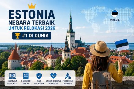 Estonia Geser Singapura! Ini 10 Negara Terbaik untuk Pindah dan Tinggal di Luar Negeri Tahun 2026