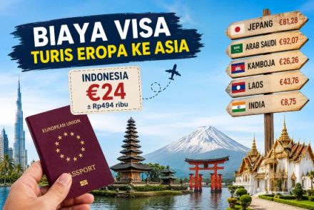 Visa Indonesia untuk Turis Eropa Rp494 Ribu, Ternyata Masih Lebih Murah dari Kamboja