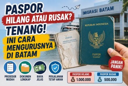 Paspor Hilang atau Rusak di Batam? Jangan Panik, Ini Cara Mengurusnya!