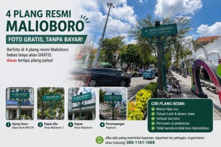 Awas Tertipu! Ini 4 Plang Malioboro Resmi untuk Foto Gratis, Jangan Sampai Bayar ke Oknum