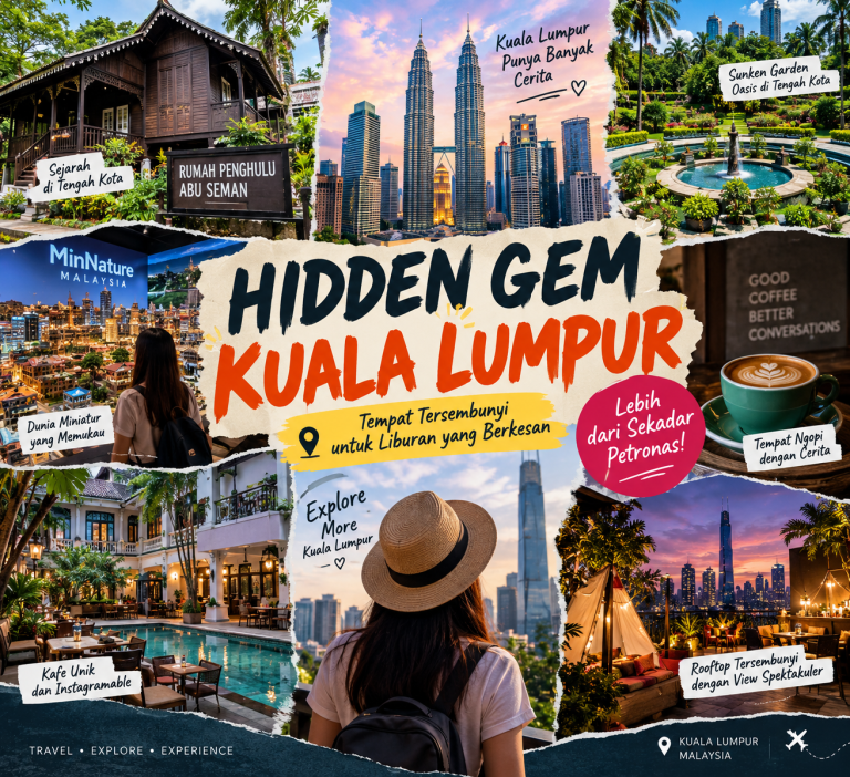 Bukan Petronas! 8 Hidden Gem Kuala Lumpur yang Jarang Diketahui Turis