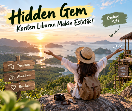 5 Tips Berburu Hidden Gem agar Konten Liburan Makin Estetik dan Bikin Penasaran