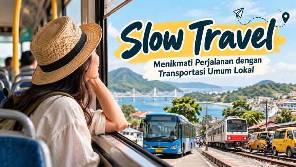 Slow Travel Makin Populer, Ternyata Naik Bus dan Kereta Lokal Bisa Bikin Liburan Lebih Berkesan
