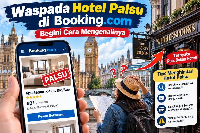 Iklan Hotel Palsu Bermunculan di Booking.com, Ini Modus yang Bisa Menjebak Wisatawan