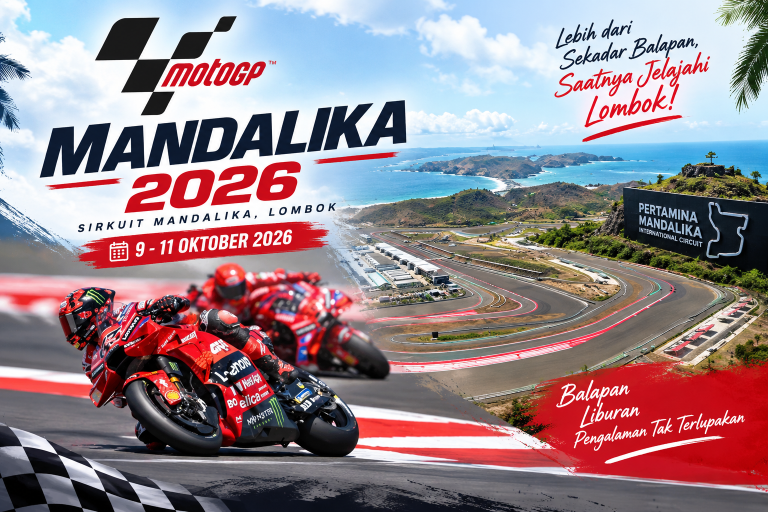 Bukan Cuma Nonton Balapan! MotoGP Mandalika 2026 Jadi Magnet Liburan Panjang di Lombok