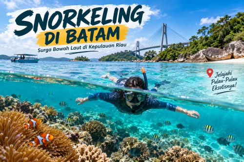 5 Spot Snorkeling Terbaik di Batam, Ada Surga Bawah Laut yang Dijuluki Raja Ampat Kepri!