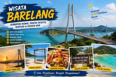 Wisata Barelang Batam Ternyata Selengkap Ini! Pantai Eksotis, Seafood hingga Kampung Vietnam