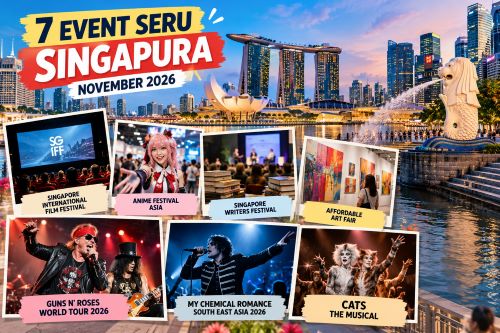 7 Event Seru di Singapura November 2026, Ada Guns N' Roses, My Chemical Romance hingga Festival Anime!