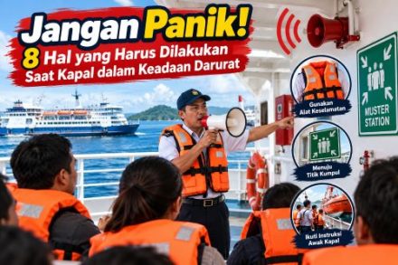 Jangan Panik! 8 Hal yang Wajib Dilakukan Penumpang Kapal Saat Darurat, Nomor 6 Sering Diabaikan