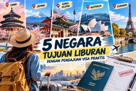 Mau Liburan Akhir Tahun ke Luar Negeri? Ini 5 Negara dengan Opsi Pengajuan Visa Praktis