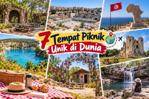 Bukan Taman Biasa! Ini 7 Tempat Piknik Unik di Dunia, Ada Bekas Tambang hingga Kastel Runtuh