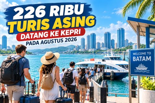 Turis Singapura dan Malaysia Ramai-Ramai Liburan ke Kepri, Kunjungan Naik 25 Persen!